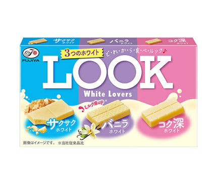 不二家 LOOK(ルック) ホワイトラバーズ 43g×10箱入