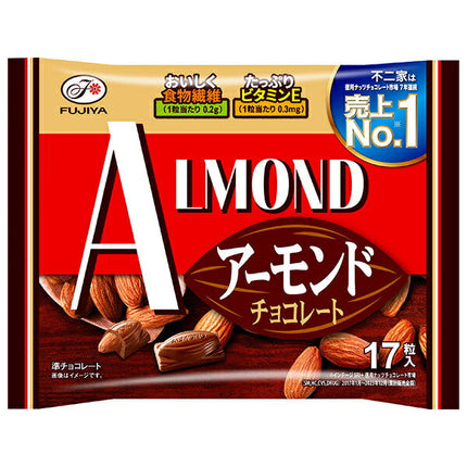Fujiya Almond Chocolate 17 pieces x 18 bags [shipped in Japan]