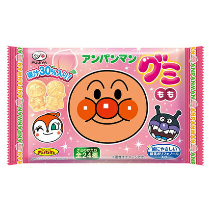 Fujiya Anpanman Gummy Momo 6 pieces x 20 pieces [shipped in Japan]