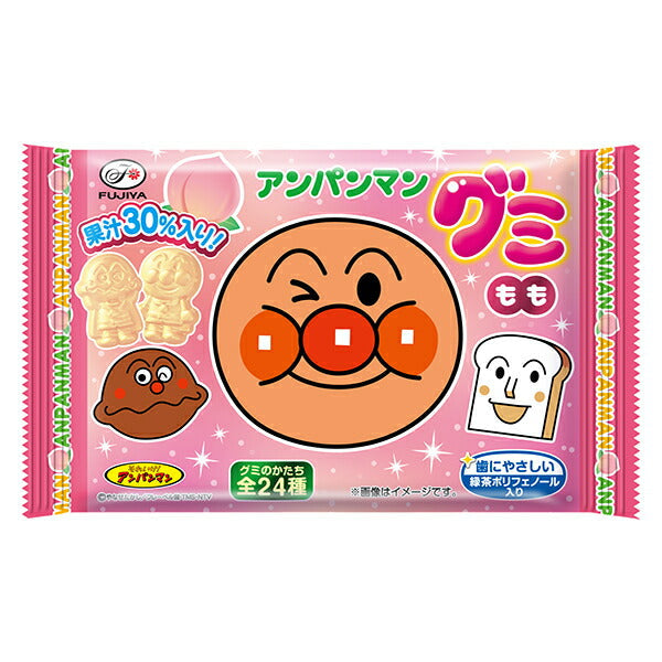 Fujiya Anpanman Gummy Momo 6 pieces x 20 pieces [shipped in Japan]
