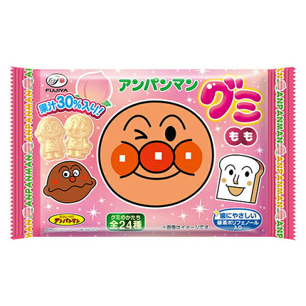 Fujiya Anpanman Gummy Momo 6 pieces x 20 pieces [shipped in Japan]