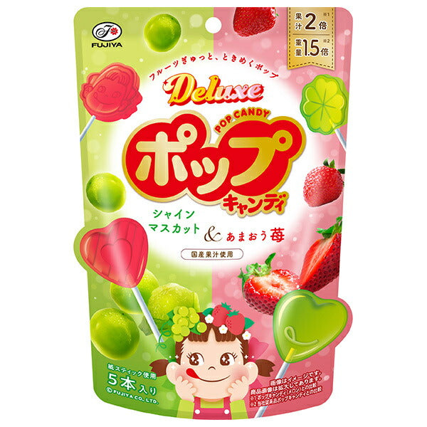 Fujiya Deluxe Pop Candy 5 bottles x 6 bags [shipped in Japan]