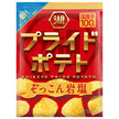 Koikeya PRIDE POTATO Pride Potato Zokkon Rock Salt 55g x 12 bags [Shipped in Japan]