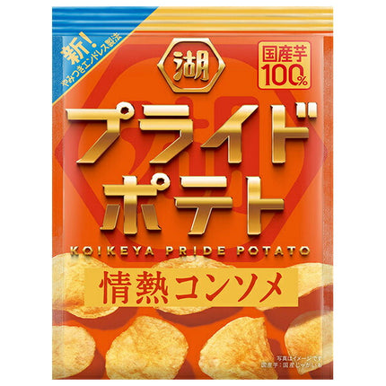 Koikeya Pride Potato Passionate Consomme 55g x 12 bags [Shipped in Japan]