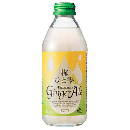 JA Wakayama Ume Hitoshizuku Ginger Ale 250ml bottle x 24 bottles [shipped in Japan]