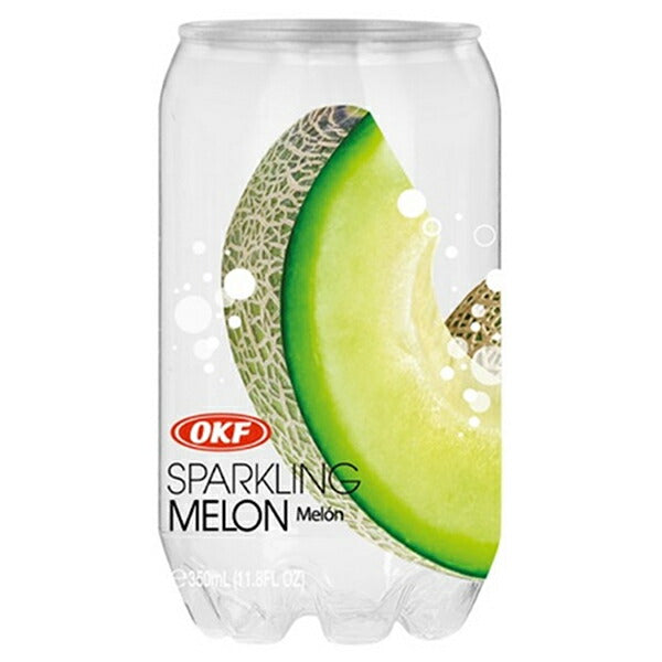 Lead Off Japan OKF Clear Sparkling Melon 350ml plastic bottle x 24 pieces [shipped in Japan]
