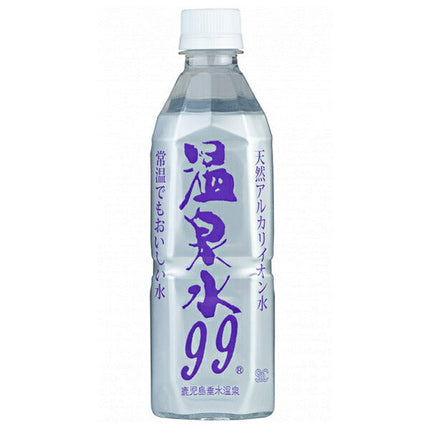 SOC Hot Spring Water 99 500ml plastic bottle x 24 bottles [shipped in Japan]