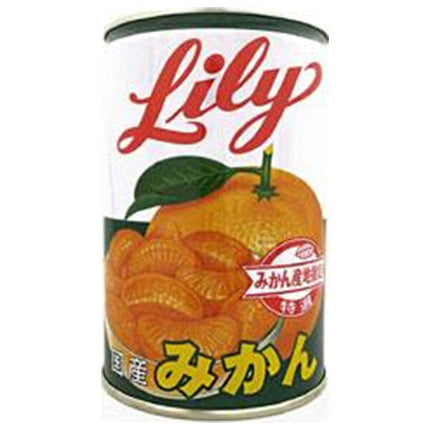 リリーコーポレーション Lily リリーのみかん4号缶 425g×12個入