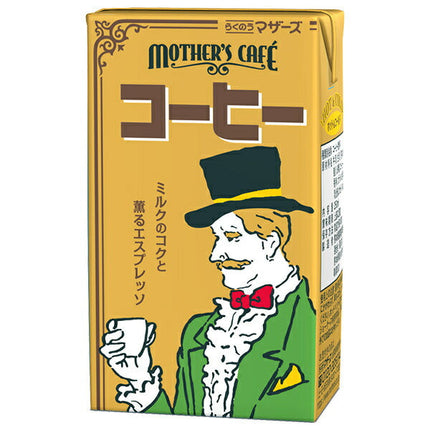 Rakuno Mothers Coffee 250ml paper pack x 24 pieces [shipped in Japan]