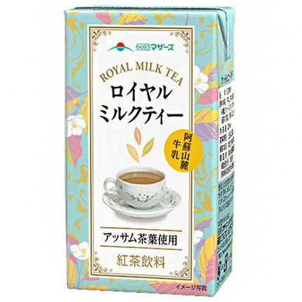 Rakuno Mothers Royal Milk Tea 250ml paper pack x 24 pieces [shipped in Japan]