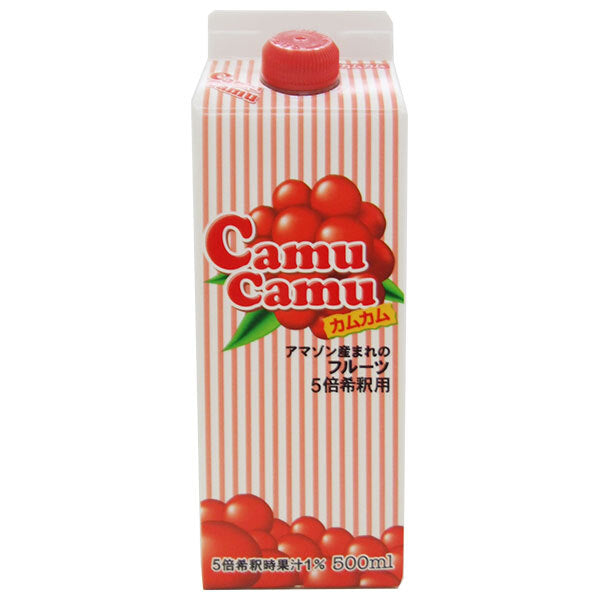 GS Food GS Camu Camu 5x diluted 500ml paper pack x 12 pieces [shipped in Japan]
