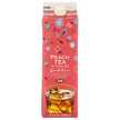 GS Food GS Peach Tea Sweetened 1000ml paper pack x 12 bottles [shipped in Japan]