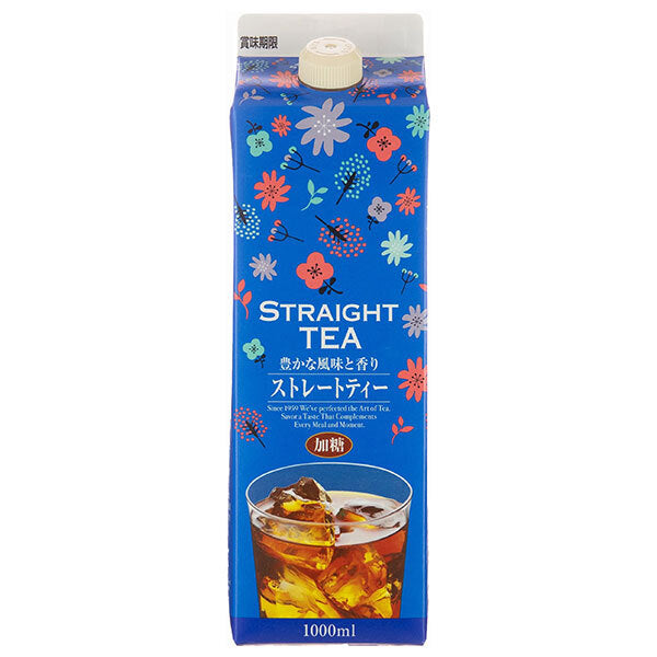 GS Food GS Thé pur sucré, 1000ml, carton de 12 bouteilles.