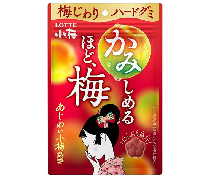 Lotte Ajiwai Koume Gummy 30g x 10 sachets 