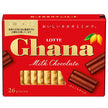Lotte Ghana Milk Excellent Milk Chocolate 119g x 6 Boxes [Ships from Japan]