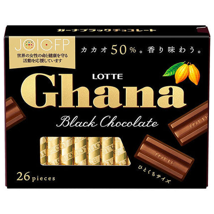 Lotte Ghana Black Excellent 119g x 6 boxes [shipped in Japan]