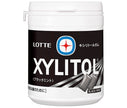 Lotte Xylitol Gum Black Mint Family Bottle 133g x 6 pieces [Shipped in Japan]