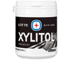 [11/25~ 10% off all products!!] Lotte Xylitol Gum Black Mint Family Bottle 133g x 6 pieces