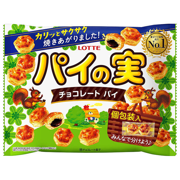 Lotte Pai no Mi Share Pack 124g x 18 bags [shipped in Japan]