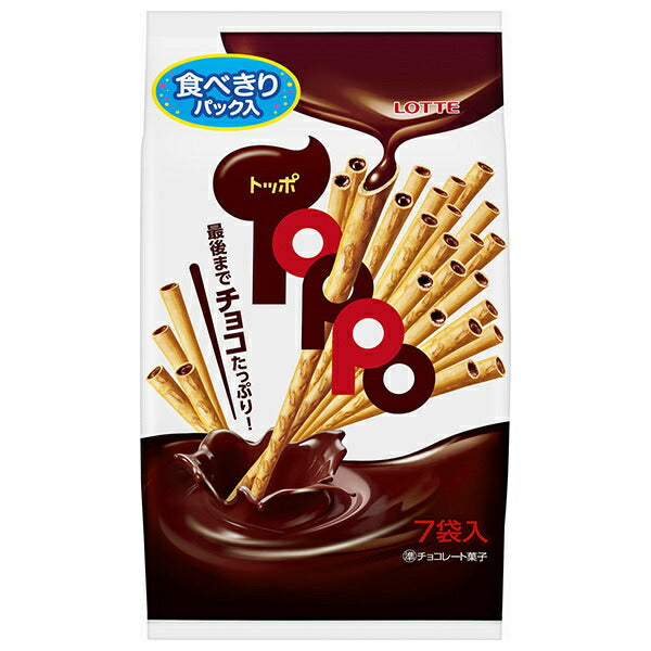 [Date de péremption 08/2025] Lotte Toppo, 7 sachets x 18 sachets.