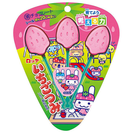 Lotte Strawberry Tsumi 11g (3 pieces) x 20 pieces [Shipped in Japan]