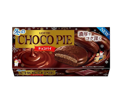 Tarte au chocolat d'hiver Lotte 6 pièces x 5 boîtes