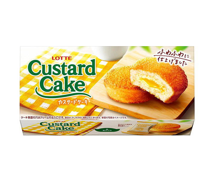 Lotte Custard Cake 6 pieces x 5 boxes 