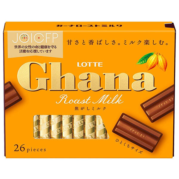 Lotte Ghana Roast Milk Excellent 119g x 6 boxes [shipped in Japan]