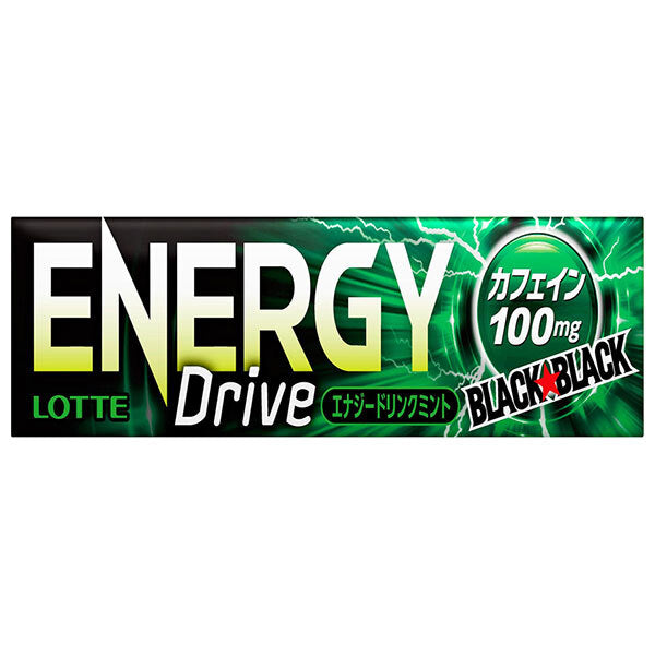 Lotte Black Black Energy Drive 9 pieces x 15 pieces [shipped in Japan]