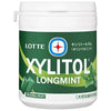 Lotte Xylitol Gum Long Mint Original Mint Family Bottle 133g x 6 pieces [Shipped in Japan]