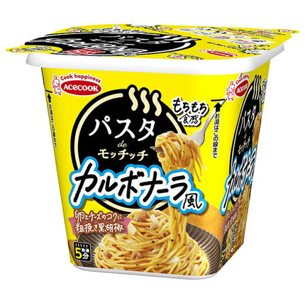 エースコック パスタdeモッチッチ カルボナーラ風 96g×12個入