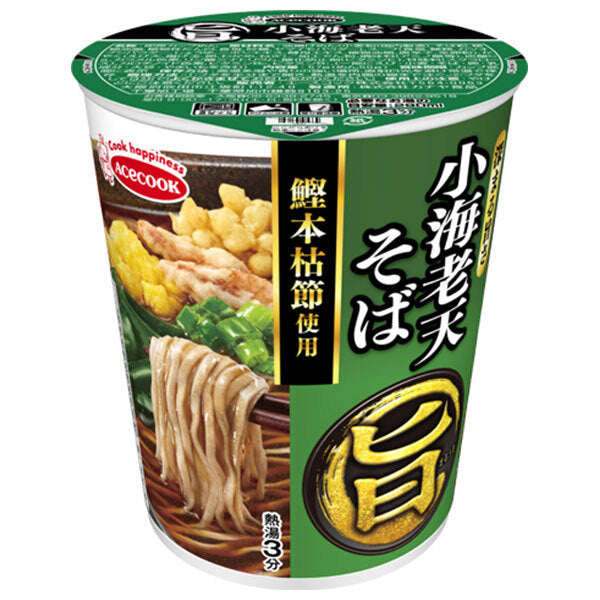 Acecook Maru Uma Crevettes Tempura Soba 57g x 12 pièces 