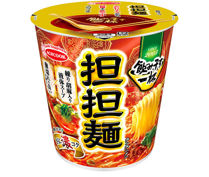 Acecook Drink-all-you-can-eat Dandan noodles 74g x 12 pieces 