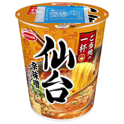 Acecook Local Cup Sendai Spicy Miso Ramen 62g x 12 pieces [Shipped in Japan]