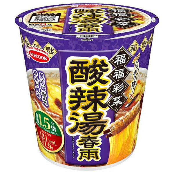 Acecook Ayana Fukufuku Hot and Sour Vermicelli 40g x 12 pieces [Shipped in Japan]