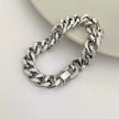 Thick Cuban Link Chain Titanium Steel Necklace Clavicle Chain