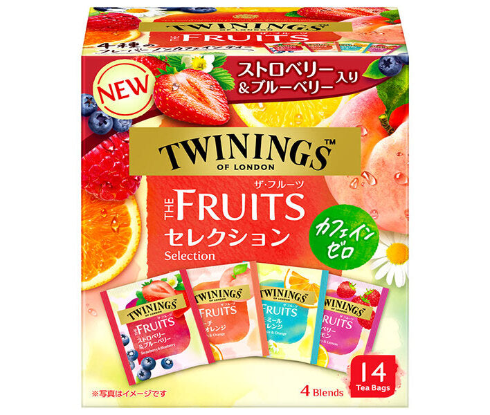 Kataoka Bussan Twinings THE FRUITS Selection 14P x 24 pieces [Shipped in Japan]
