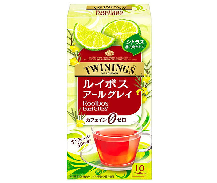 Kataoka Bussan Twinings Tea Bags Rooibos Earl Gray 10 bags x 6 pieces [Shipped in Japan]