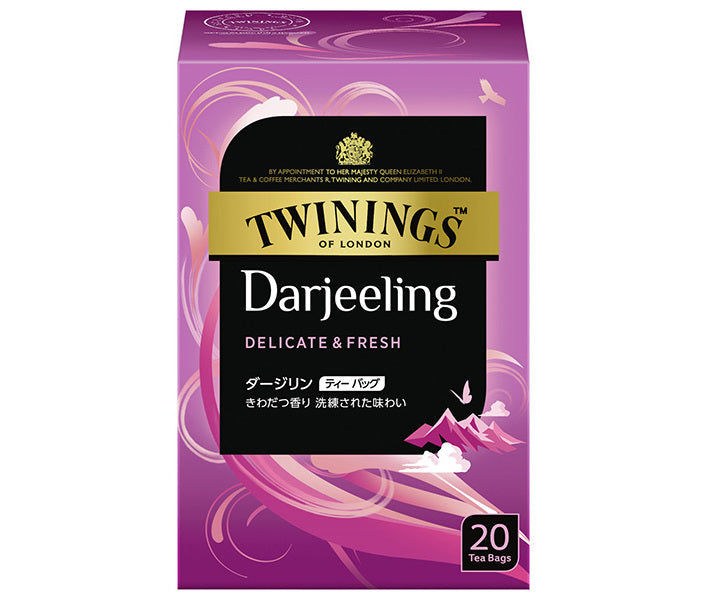 Kataoka Bussan Twining Darjeeling (2,1 g x 20 sachets) x 4 pièces 