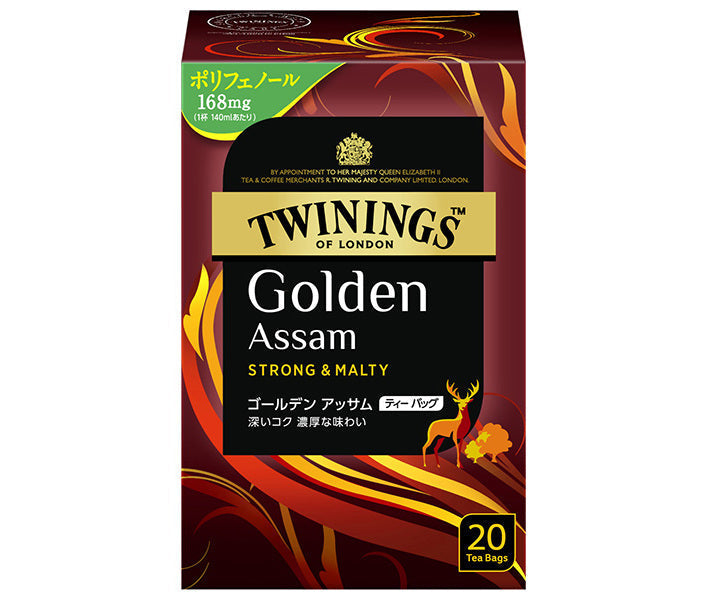 Kataoka Bussan Twining Golden Assam (2g x 20 bags) x 4 pieces [shipped in Japan]