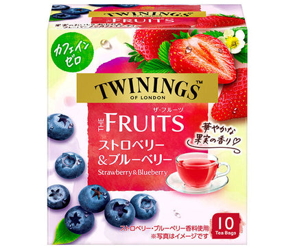 Kataoka Bussan Twinings The Fruits Strawberry & Blueberry 10 bags x 24 pieces 