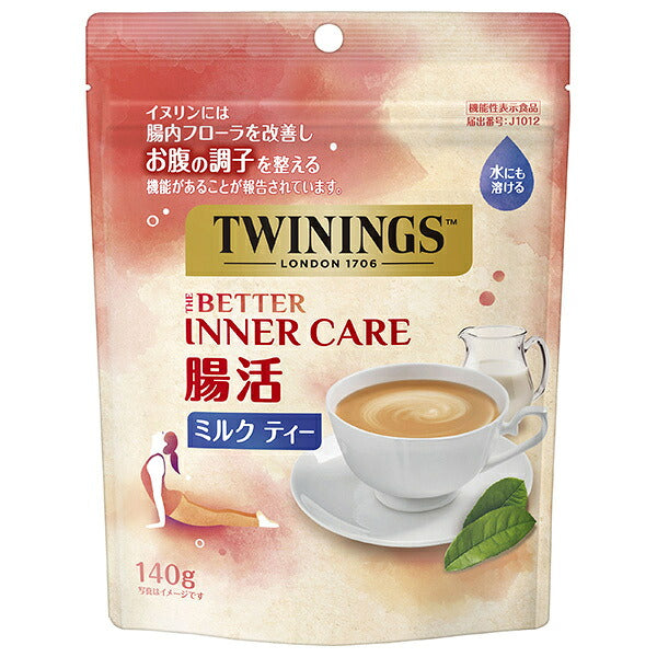片岡物産 トワイニング 腸活ミルクティー 140g×6袋入【日本出荷】