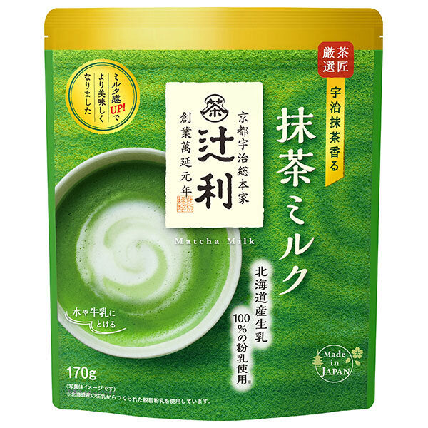 Kataoka Bussan Tsujiri Matcha Milk 170g x 12 bags [shipped in Japan]