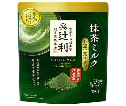 Lait Matcha Kataoka Bussan Tsujiri, style thé fort, 150 g x 12 sachets 