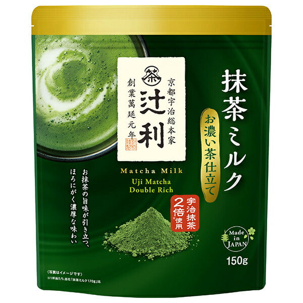 Kataoka Bussan Tsujiri Matcha Milk, Strong Tea Style, 150g x 12 bags [Shipped in Japan]