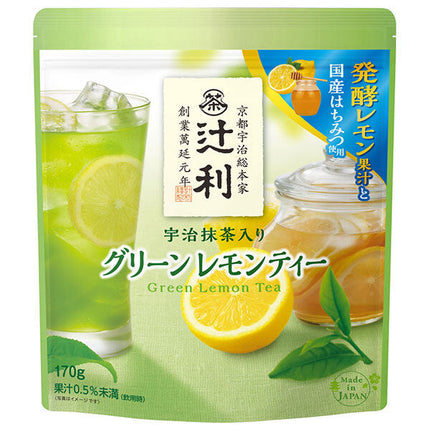 Kataoka Bussan Tsujiri Uji Thé vert citron matcha 170 g x 12 sachets 