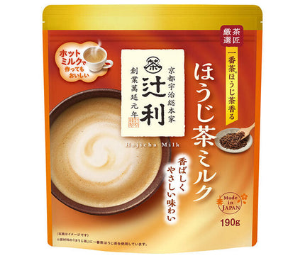 片岡物産 辻利 ほうじ茶ミルク 190g×12袋入