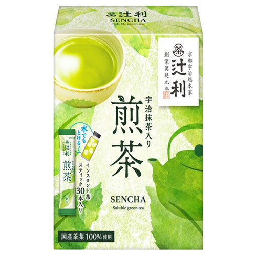 Kataoka Bussan Tsujiri Sencha with Uji Matcha (1.0g x 30 bottles) x 24 boxes [shipped in Japan]