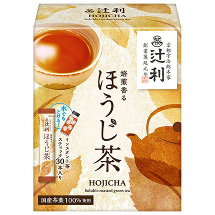 片岡物産 辻利 焙煎香るほうじ茶 (1.0g×30本)×6箱入【日本出荷】
