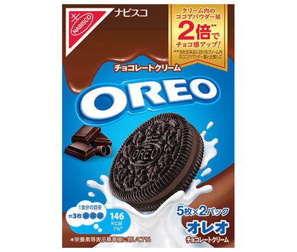 Mondelez Japan Oreo Chocolate Cream 97g (5 pieces x 2 packs) x 12 pieces